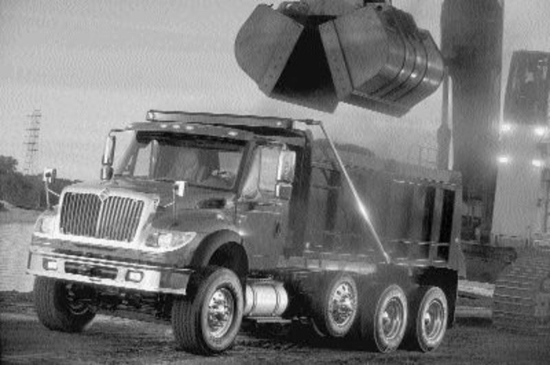 SPEC'ING TO THE FORMULA: New features on the International 7700 specifically target the bridge formula mixer, super dump and block hauler applications.