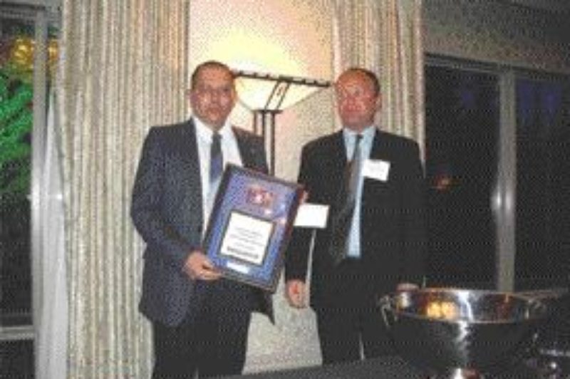 BEST OF THE BEST: Jim Bond of Rainbow Transport was the winner of the Driver of the Year award, sponsored by Volvo Trucks Canada.
