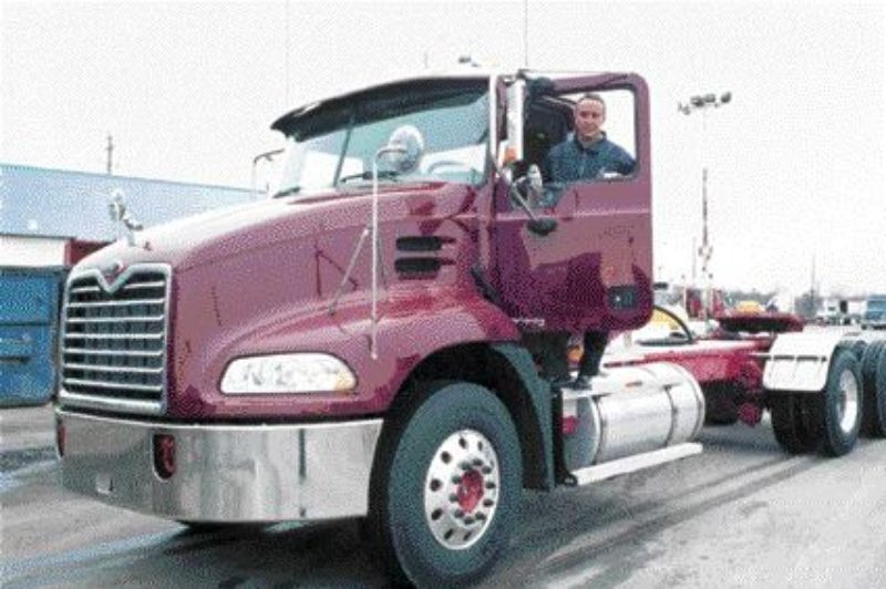 RETURNED: This Mack Vision was returned to its rightful owner thanks to Ratushniak, who spotted the stolen rigs in a hotel parking lot.