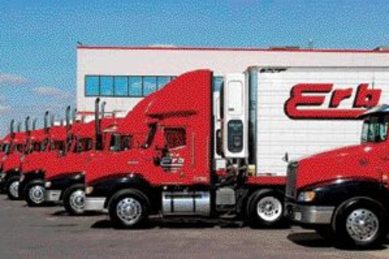 AHEAD OF THE GAME: Erb Transport was one of the first three Canuck food haulers to complete the voluntary trucking food safety program.