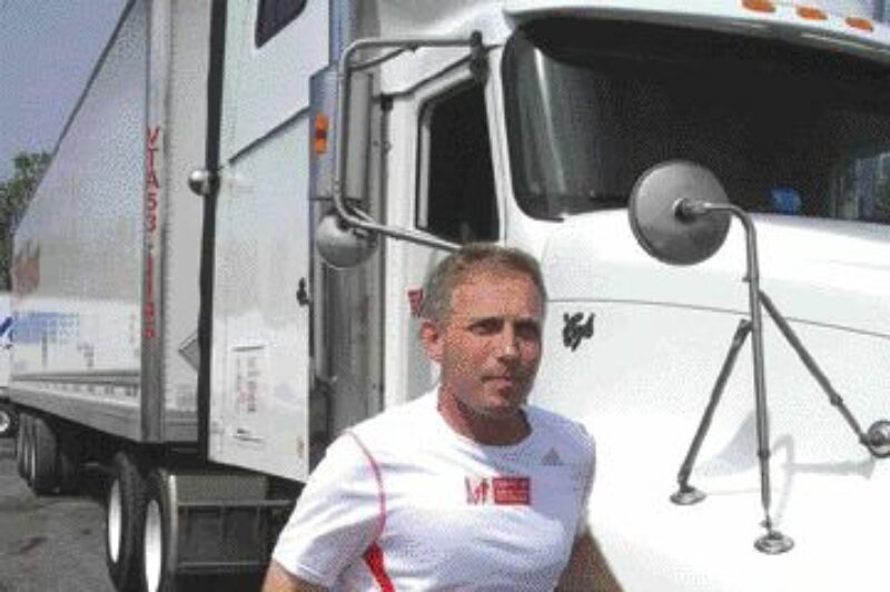 RUNNING MAN: John Dooreleyers, pictured, has competed in the Boston Marathon and other international events.
