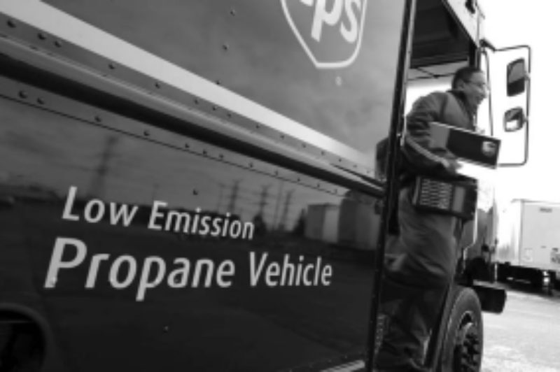 A NEW LOOK: UPS Canada is adding 139 propane-powered delivery trucks to its fleet, bringing its total worldwide green fleet to 1,629 vehicles.