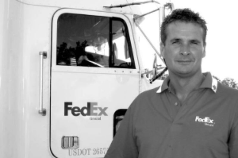 A COMPANY THAT CARES: The humble Gardner says having regular runs with scheduled home time is key to finding happiness and one reason why driver turnover has not been an issue for him.