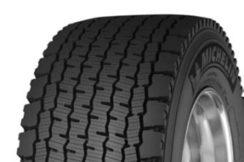 MORE TRACTION: The open shoulder design improves traction in wet and snowy conditions, Michelin says.
