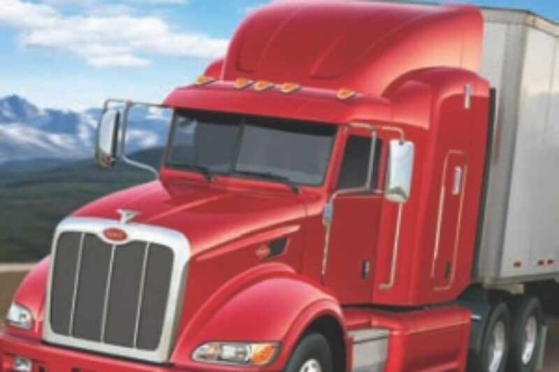 AERO KING?: Peterbilt says its Model 386 is tops in fuel efficiency when equipped with a new aero package it claims will improve fuel mileage by up to 12%.
