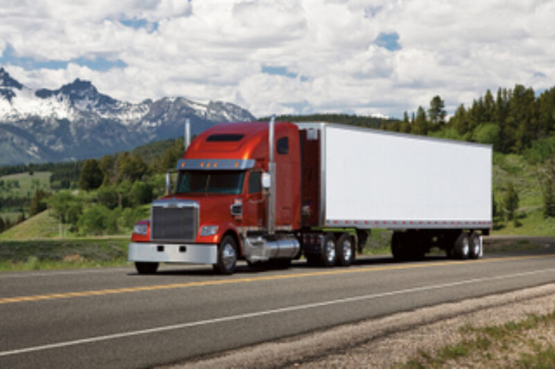 The new Freightliner Coronado offers a quieter ride and updated styling.