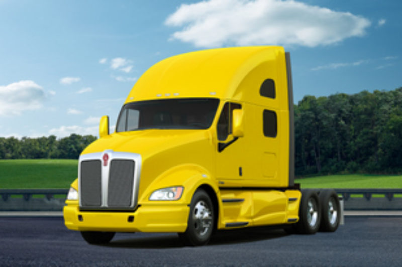 The new Kenworth T700 highway tractor.