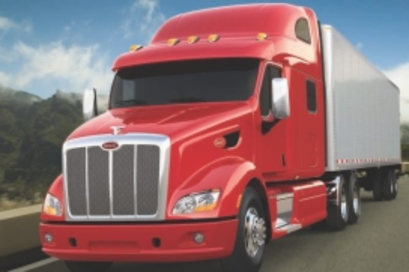 STANDARD DISCS: Peterbilt announced its new Model 587 is the first truck to come standard with air disc brakes on the steer axle.