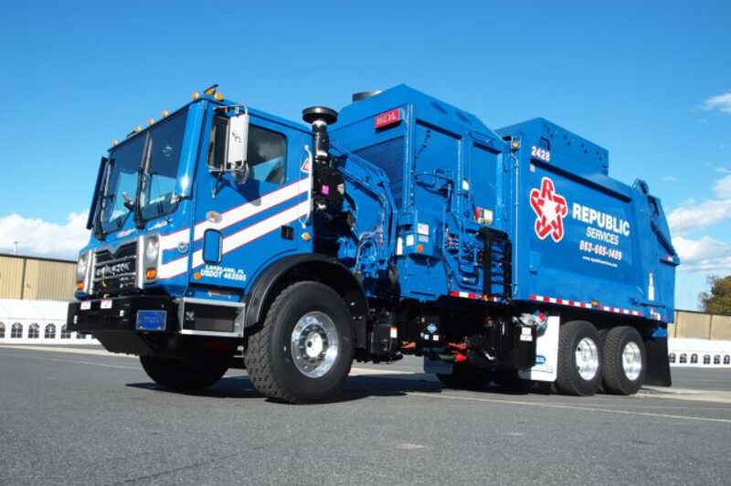 Mack's newest natural gas-powered TerraPro is intended for refuse and construction applications.