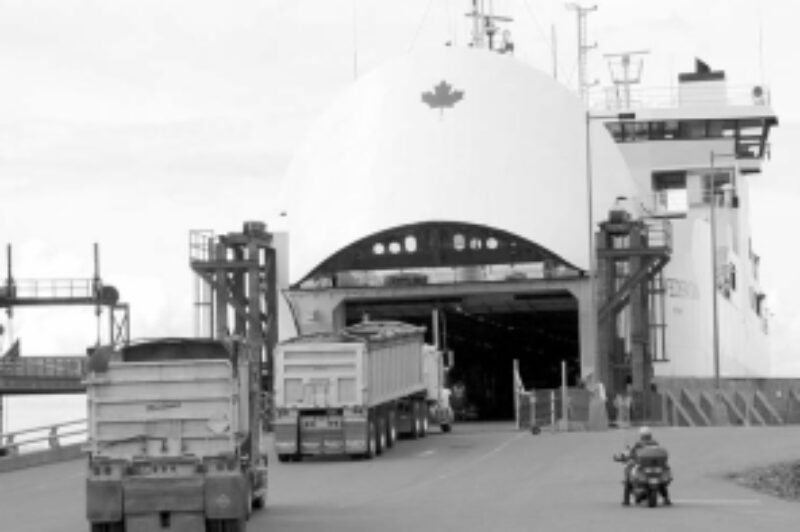 FERRY FUNDS: Many truckers, especially aggregate haulers, rely on the ferry services which, thanks to federal funding, will remain till 2014 at least.