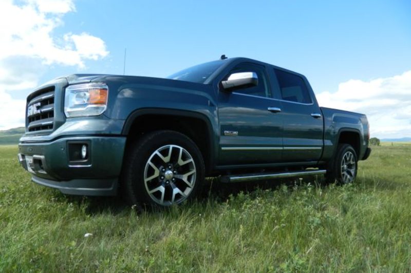 The 2014 GMC Sierra.