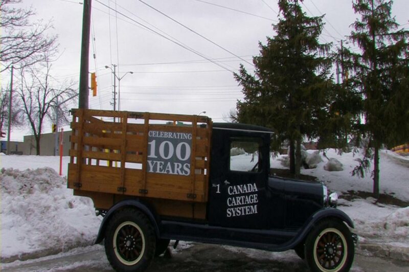 An early Canada Cartage truck