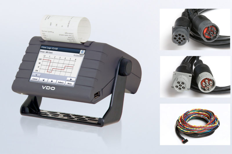 VDO RoadLog provides electronic logging on new and old trucks article image