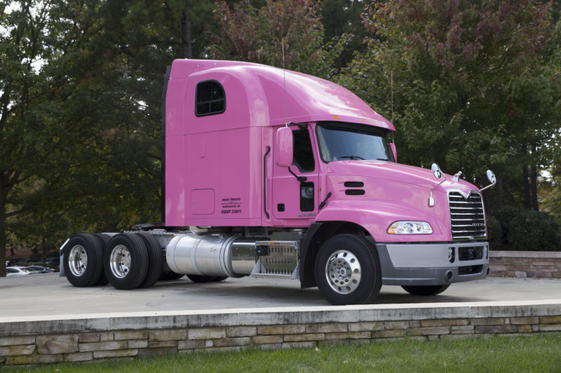 Mack Trucks displays its support for Breast Cancer Awareness article image