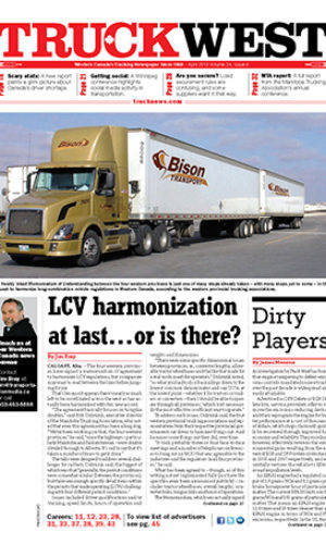 Truck West April 2013 article image