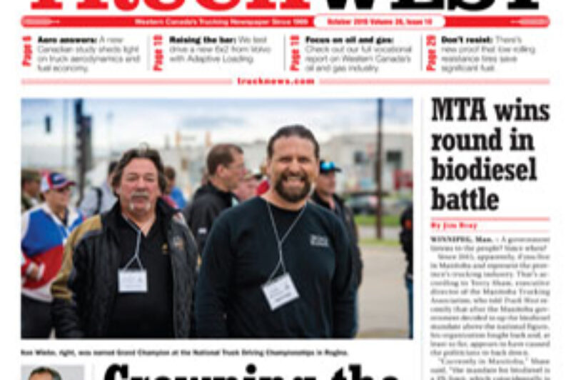 Truck West October 2015 article image