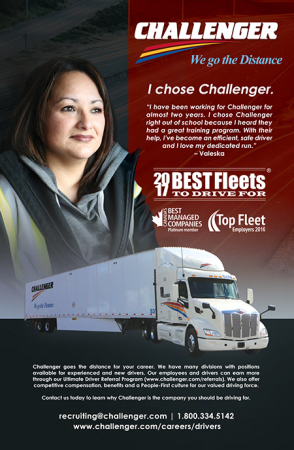 Challenger Motor Freight alternate text for this image