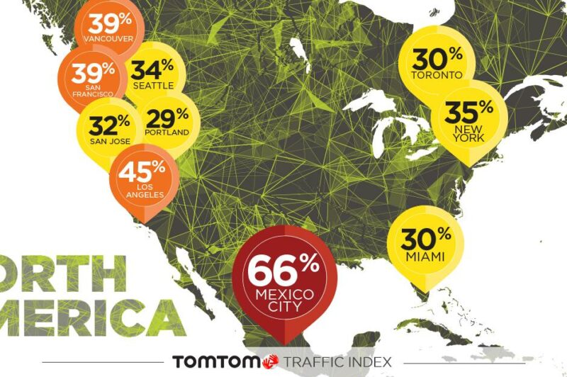 TomTom reveals list of most traffic congested cities article image