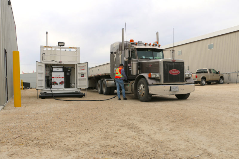 Portable fuel island for commercial fleets article image