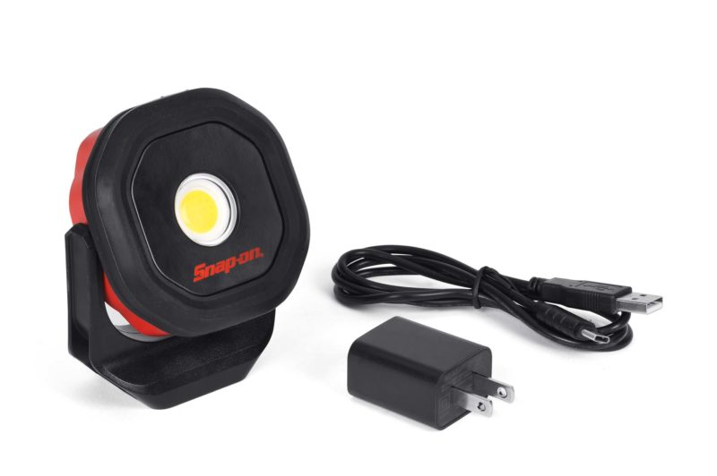 Puck-sized work light packs power article image