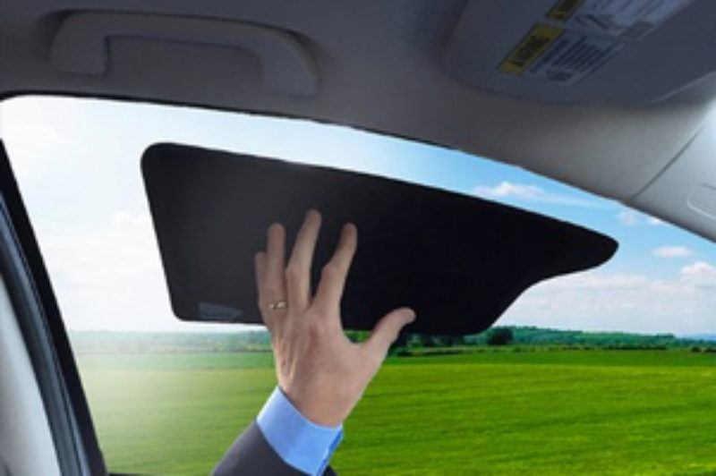 Reusable sun visor for side windows article image