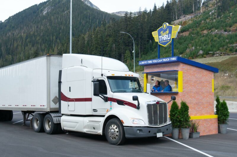 Fountain Tire hands out free coffee at 'truck-thru' along Coquihalla Highway article image