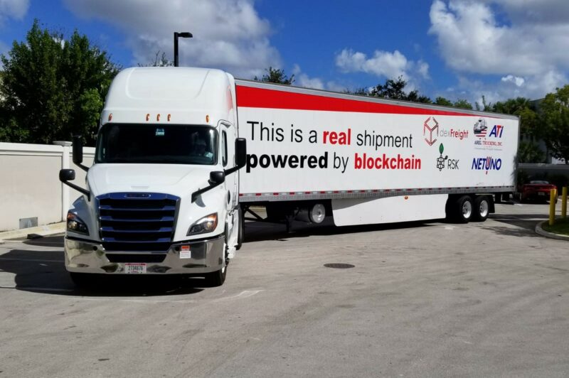 First shipment made using blockchain article image