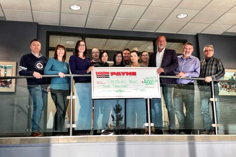 Payne Transportation donates to Children’s Wish article image