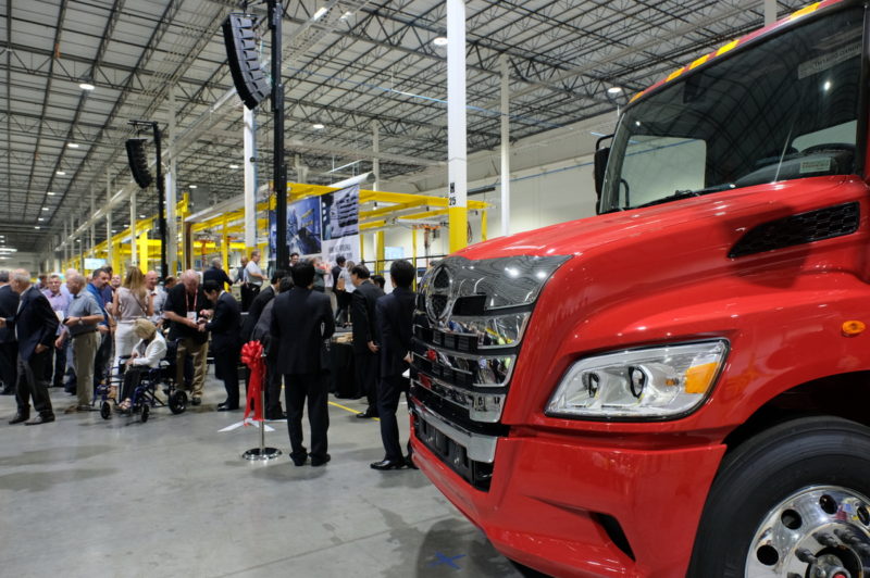Hino truck plant