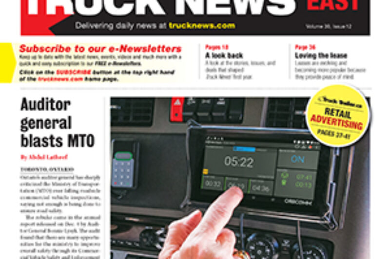 Truck News - East January 2020 article image