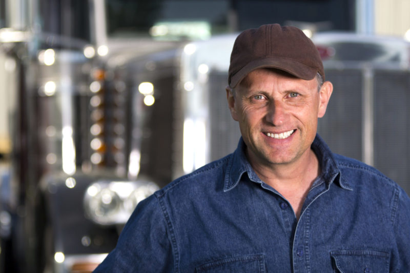 Meet the model truck driver ... who's no truck driver article image