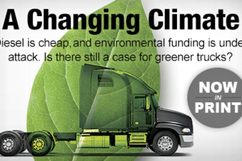 IN PRINT -- A Changing Climate: Is there still a case for greener trucks? article image