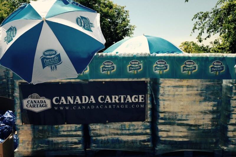 Canada Cartage Brings Support to 'Project Water' article image