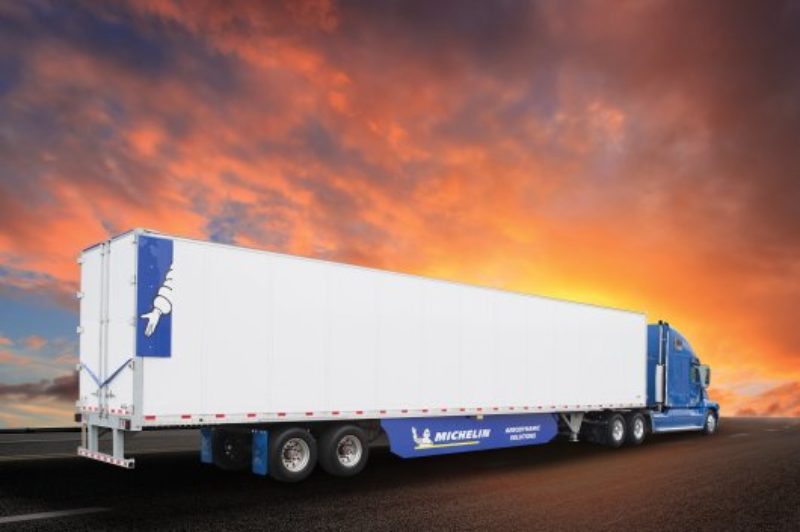 Michelin unveils new X-One -- and trailer aerokit article image
