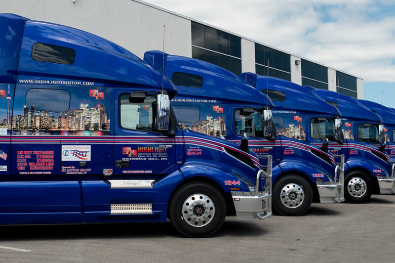 Highlight trucks