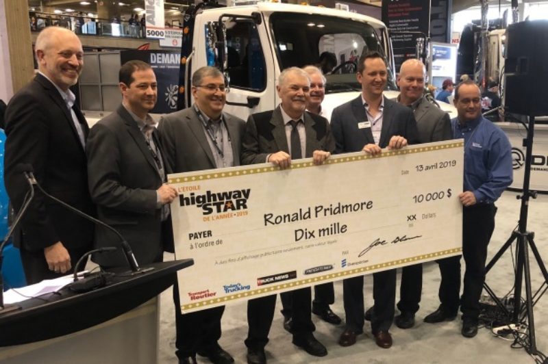 Ron Pridmore named Highway Star of the Year article image