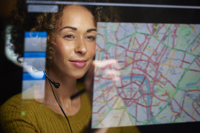 fleet dispatcher at work