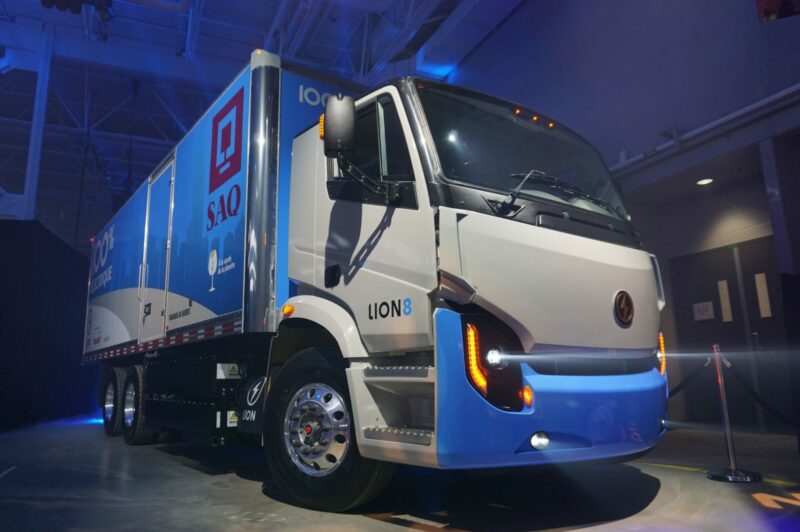 Lion Electric truck