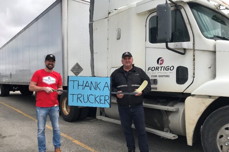 Thank a Trucker feeds 100 drivers, to return weekly through May article image