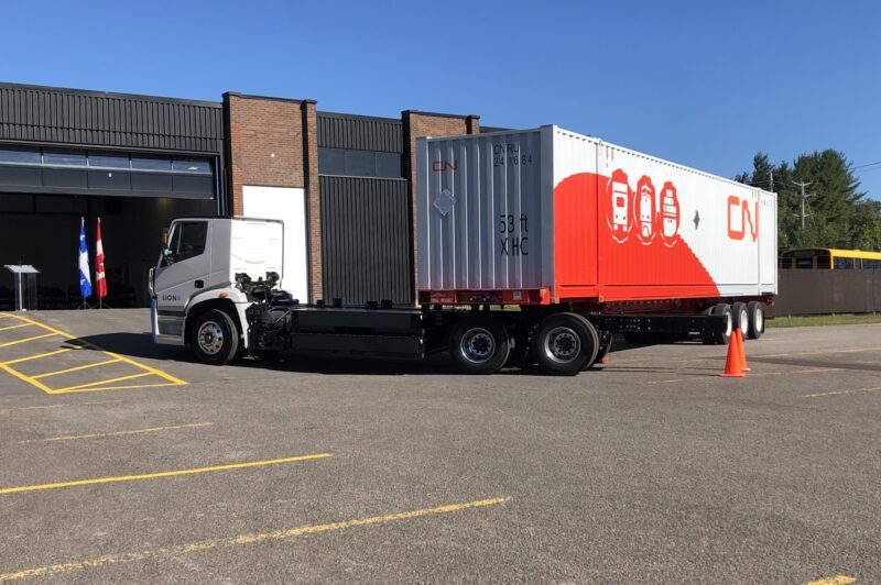 Lion Electric truck