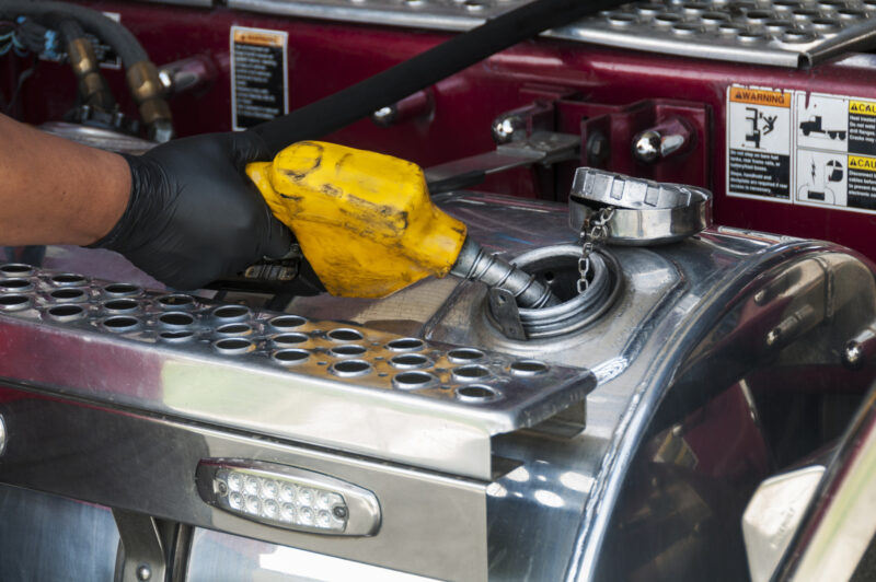 Diesel fuel tank
