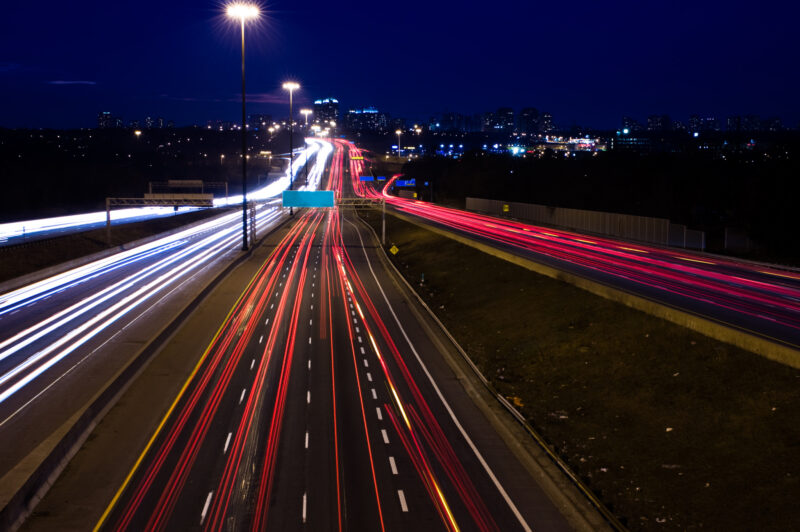 dark highway
