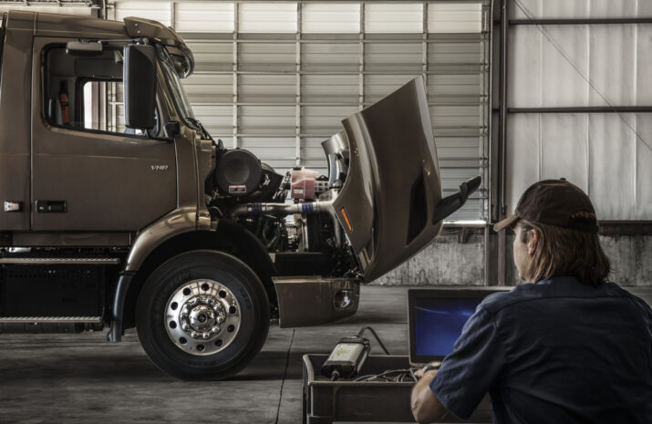 Volvo truck service