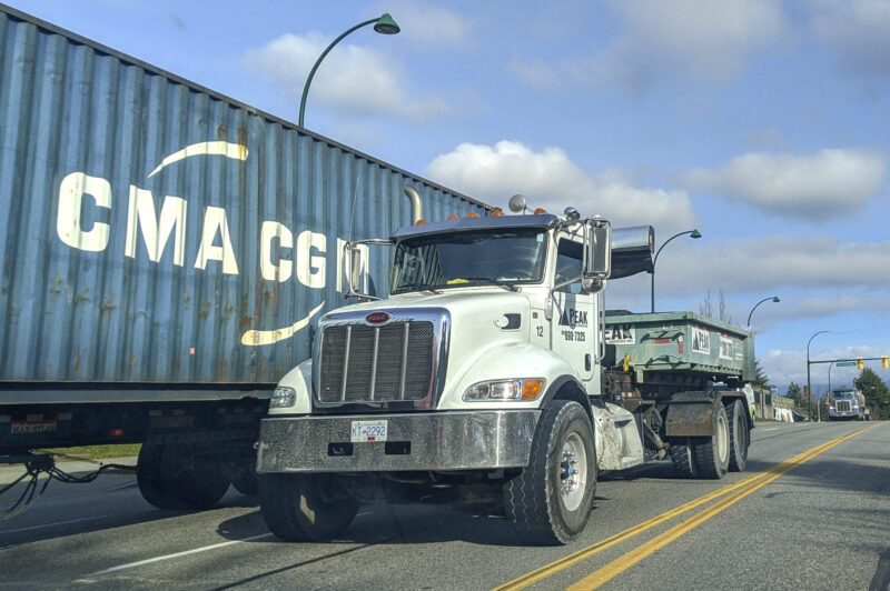 Vancouver container chassis