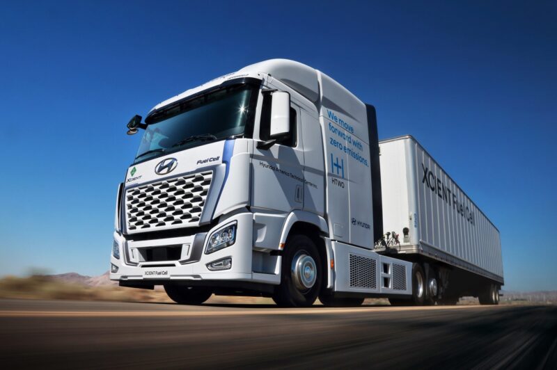Hyundai Xcient fuel cell electric truck