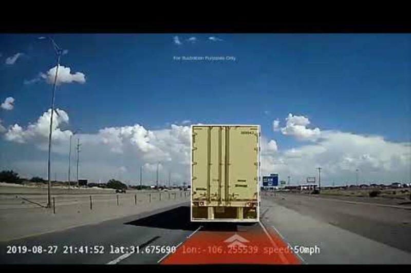 Fleet Complete dashcam image