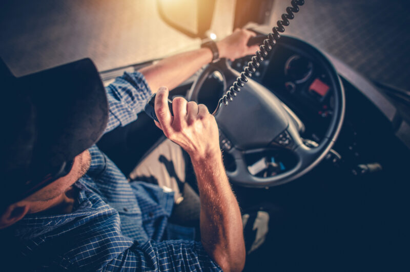 U.S. truck driver