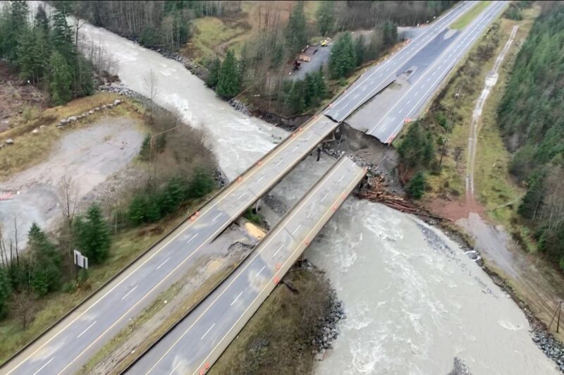 B,C, highway flooding