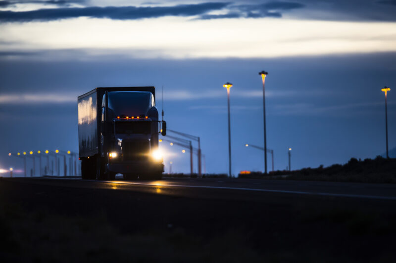 night highway