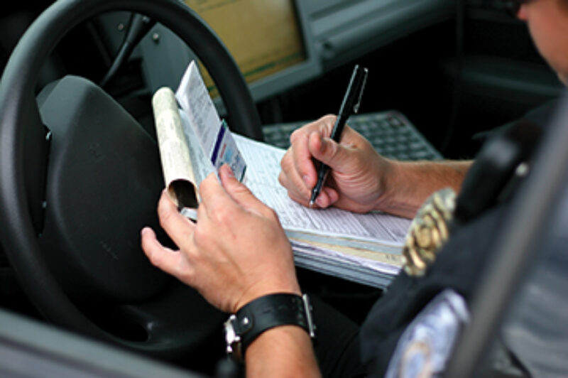 police ticket